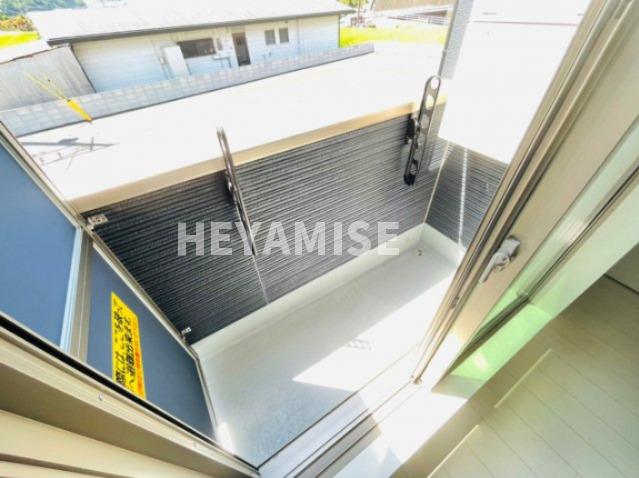 バルコニー　※同タイプの別号室の写真です