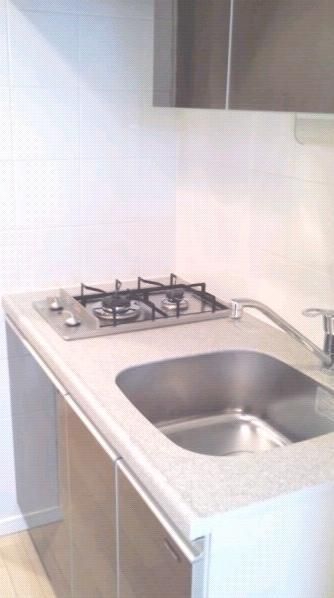 キッチン　２口ガスコンロ