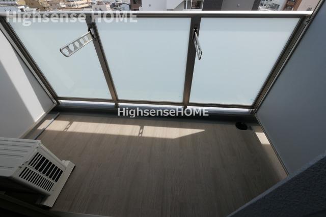 バルコニー　広々としたバルコニーです