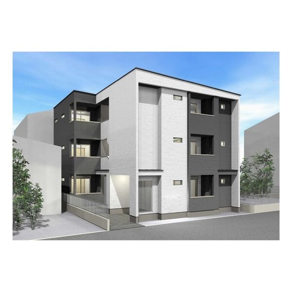 建物外観　完成パース