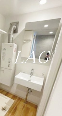 洗面設備　洗面台です。