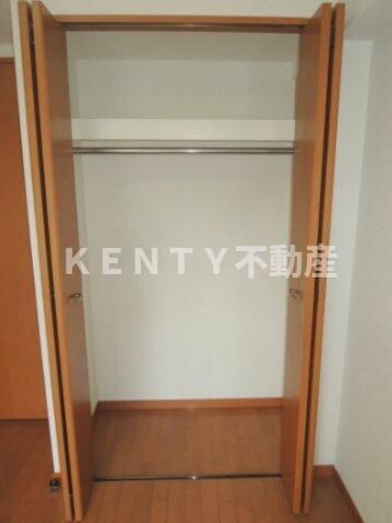 収納　たっぷりとした収納スペースです