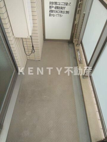 バルコニー　バルコニーがあります