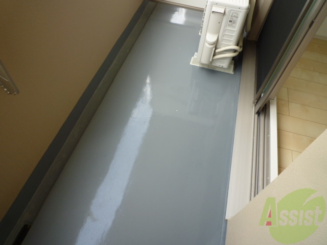 バルコニー　たまにはバルコニーで夜風に当たりながら～