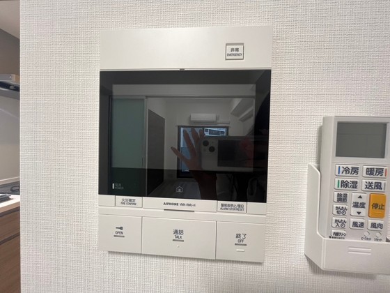 セキュリティ　※別部屋の写真です