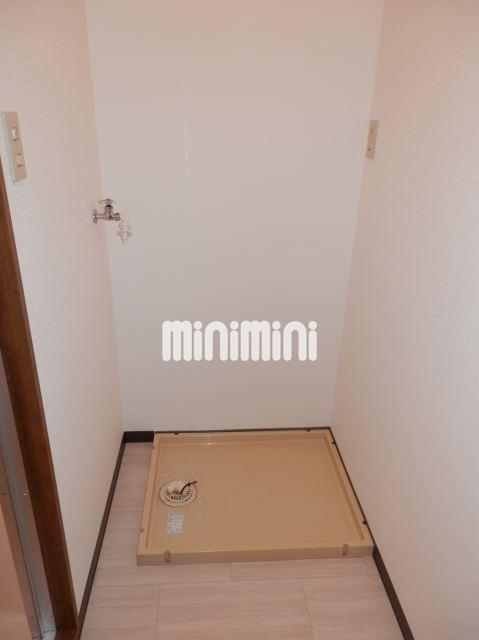 セキュリティ　室内洗濯機置場。