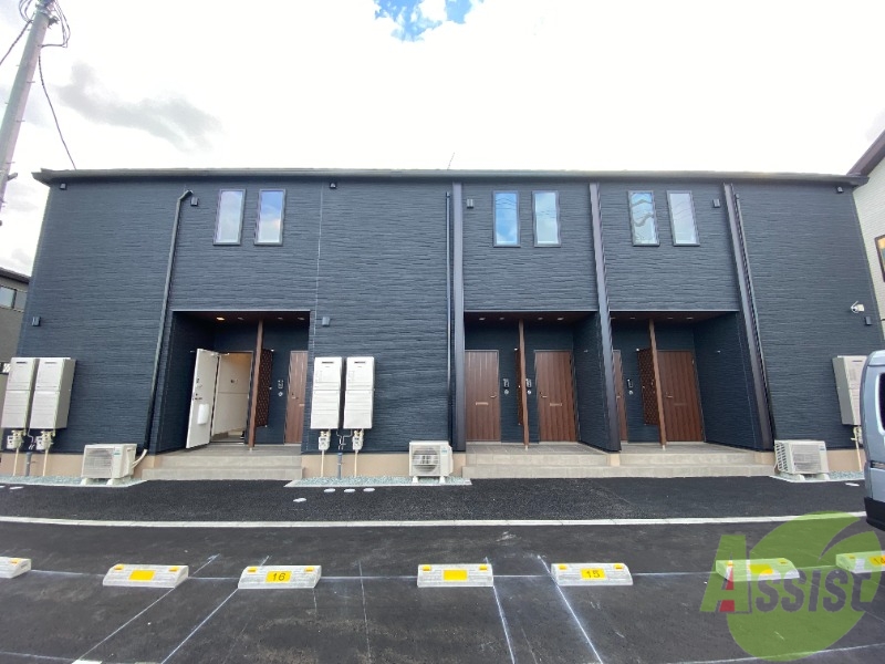 建物外観　岩沼市押分字奥山「ブレスサイドヒルズＪ」