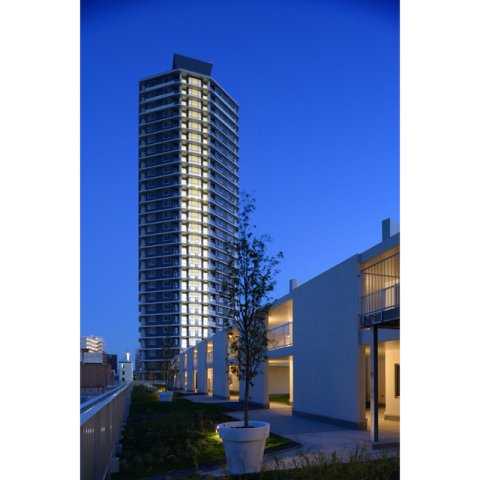 建物外観　ラクレイス西新レジデンシャルタワー