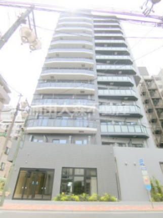 建物外観　2024年6月築　RC鉄筋コンクリート造地上14階建て1DK