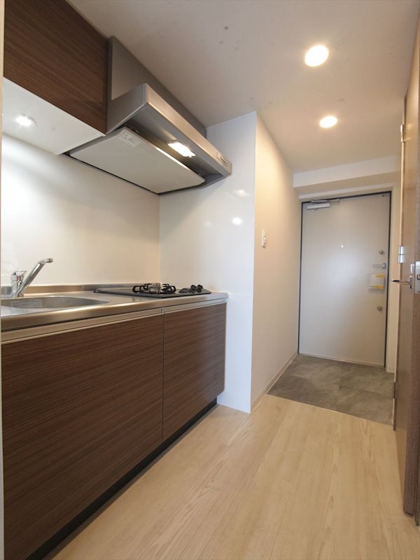 キッチン　システムキッチン（ガス2口コンロ付）