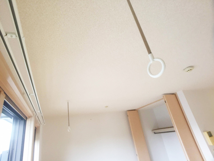 その他設備　室内物干し