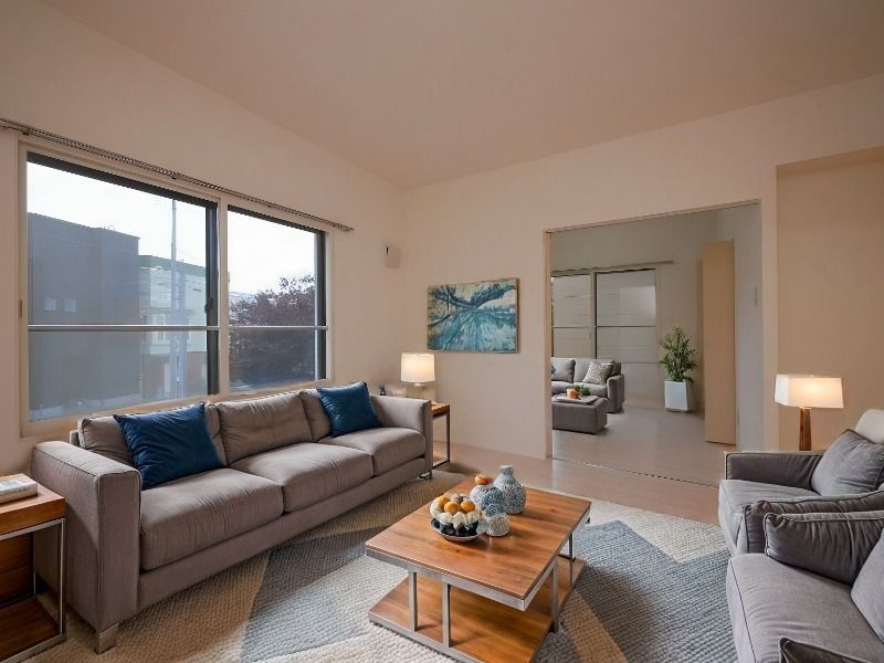 居室・リビング　本物件には実際に現地に家具は置かれておりません。