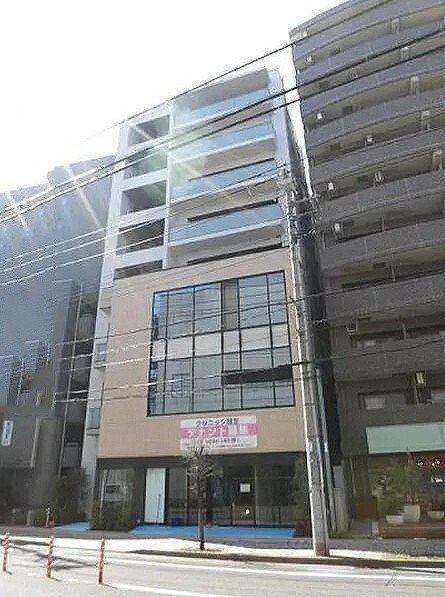 建物外観　外観タイル張りです