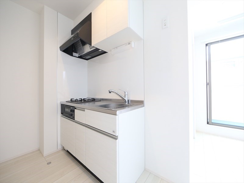 キッチン　システムキッチン（ガス2口コンログリル付）　同仕様写真