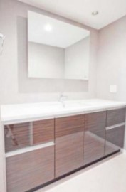 洗面設備　※別部屋の参考写真です。