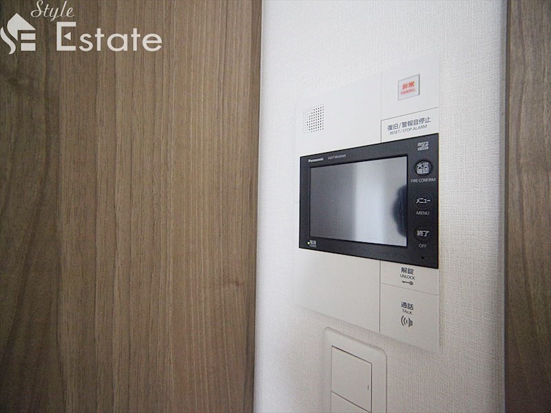 セキュリティ　モニター付きインターホン