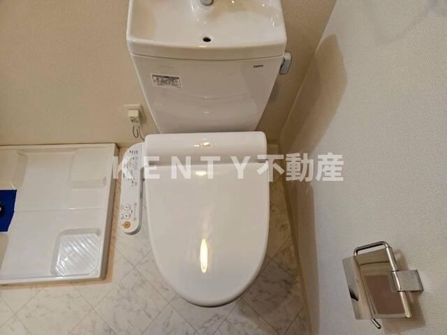 トイレ　ゆったりとした空間のトイレです