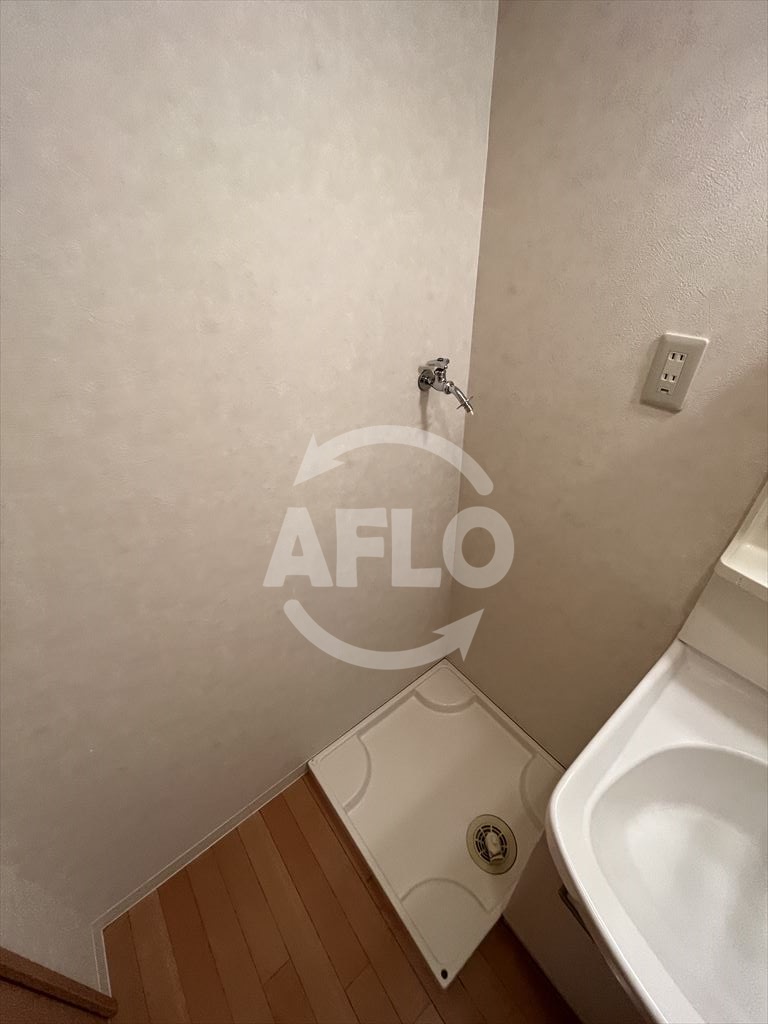 その他設備　クィーンライフ勝山北　洗濯機パン