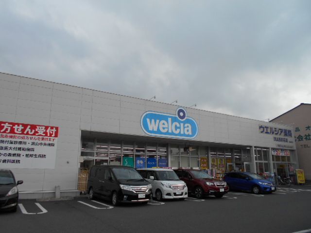 ドラックストア　ウエルシア薬局流山西初石店（ドラッグストア）まで500m
