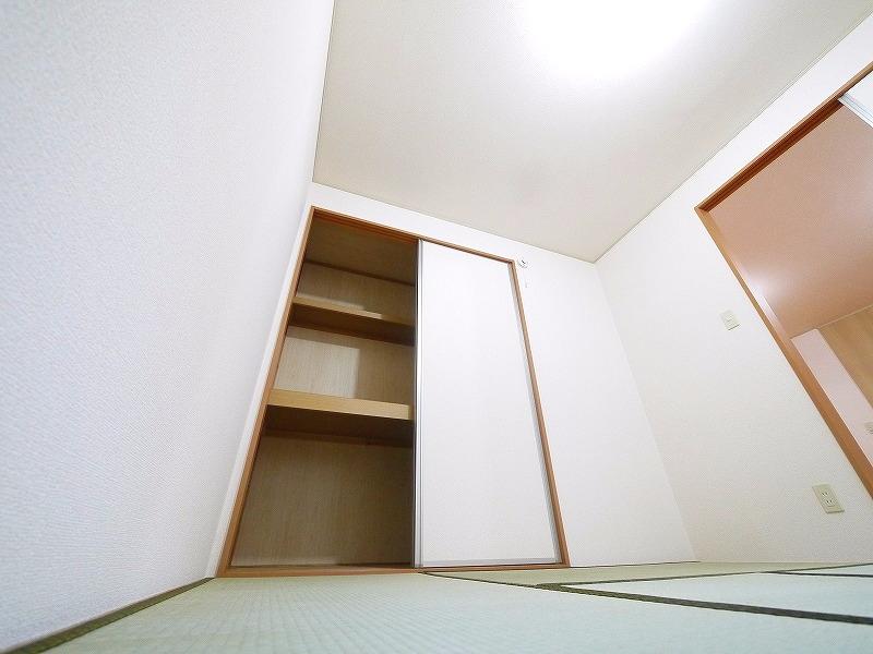 収納　ちょっとした収納スペースも充実しています