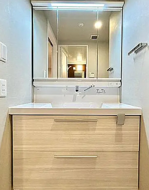 洗面設備　別タイプ部屋　参考写真です