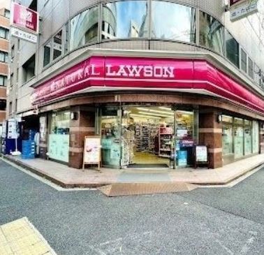 コンビニ　ナチュラルローソン新橋六丁目店（コンビニ）まで128m
