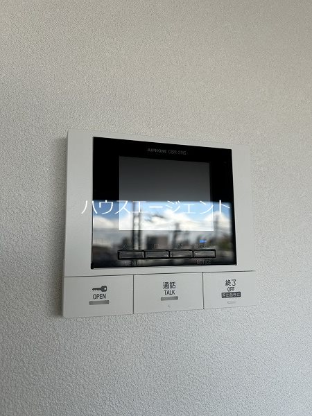 セキュリティ　モニター付きインターホンがあって安心です※参考画像