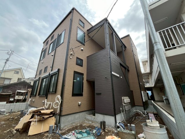 建物外観　建設中のため