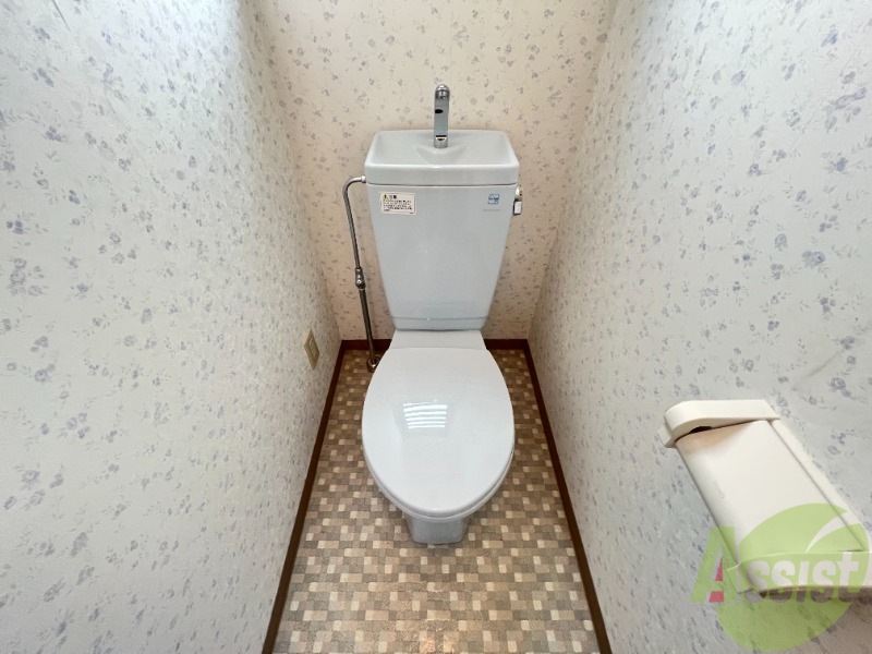 トイレ　快適に使用できる、清潔感にこだわったトイレです。