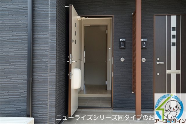 玄関　パース写真