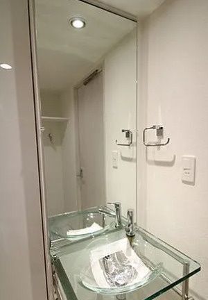 洗面設備　別タイプ部屋　参考写真です