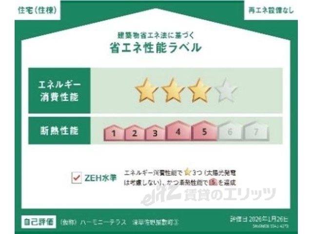 その他共有部分　省エネ性能ラベル