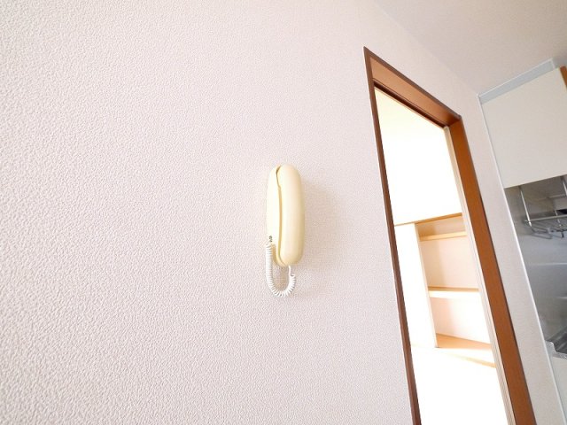 セキュリティ　インターホンです
