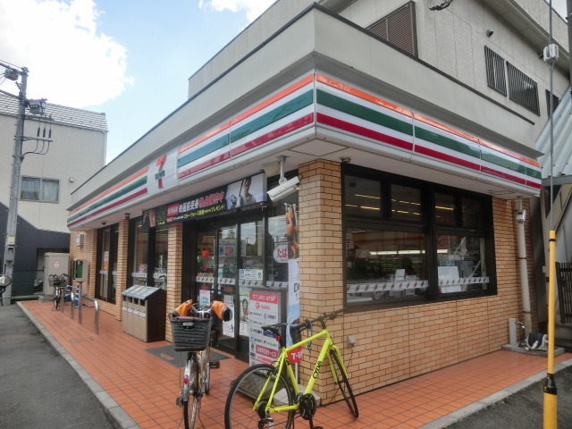 コンビニ　セブンイレブン市川大洲店（コンビニ）まで506m