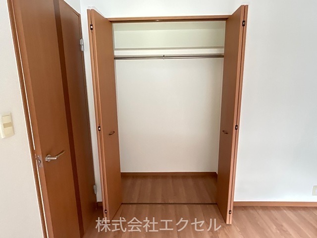 収納　クローゼット完備です。