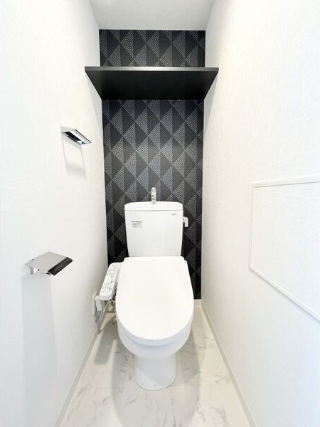 トイレ　清潔感のあるトイレです