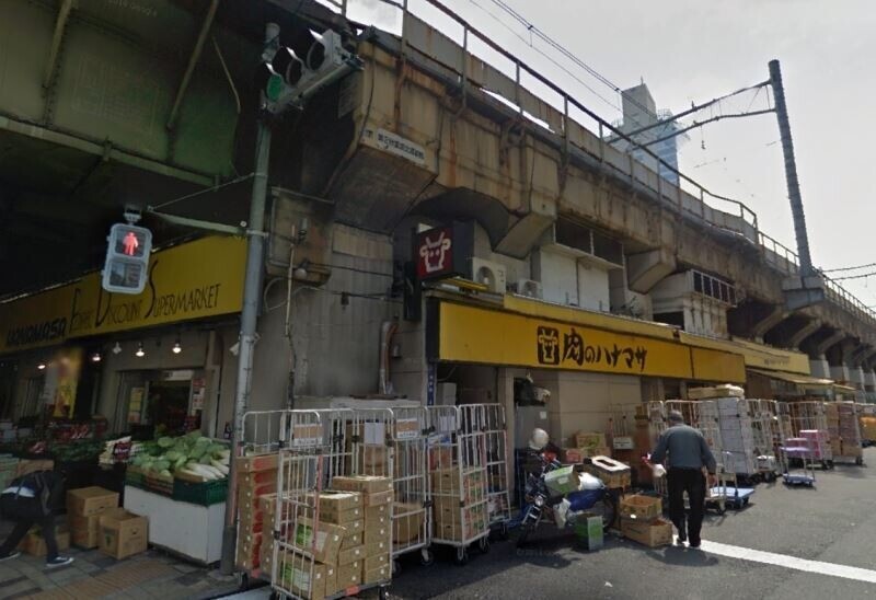 スーパー　肉のハナマサ秋葉原店（スーパー）まで504m