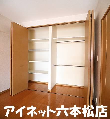 収納　収納もばっちりです