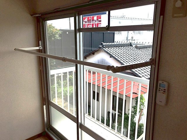 眺望　部屋干しも出来て雨の日も安心