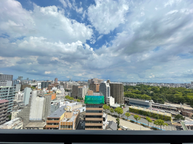 眺望　１５階の眺望です。