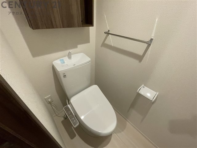 トイレ　ウォシュレット付きのトイレです♪
