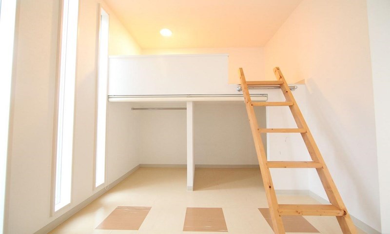 収納　ロフトの下が収納になっています
