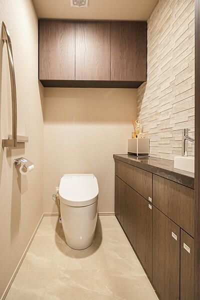 トイレ　清潔感のあるトイレです