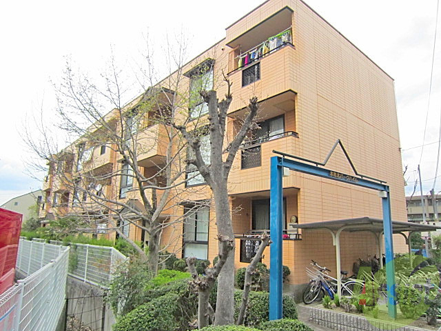 建物外観　豊中市本町「本町北パークハイム１」
