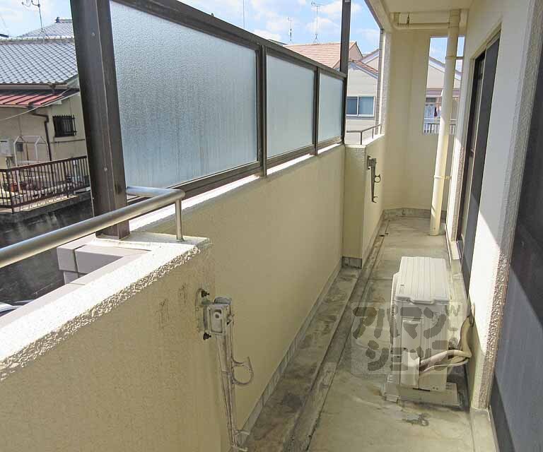 バルコニー　めちゃ広バルコニーです