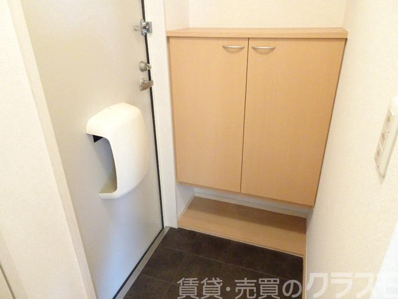玄関　シューズボックスあり♪