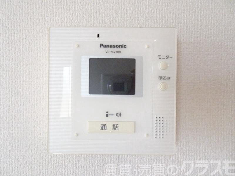 セキュリティ　訪問チェックができるモニターホン！