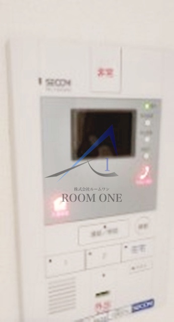 セキュリティ　モニター付きインターホンです。