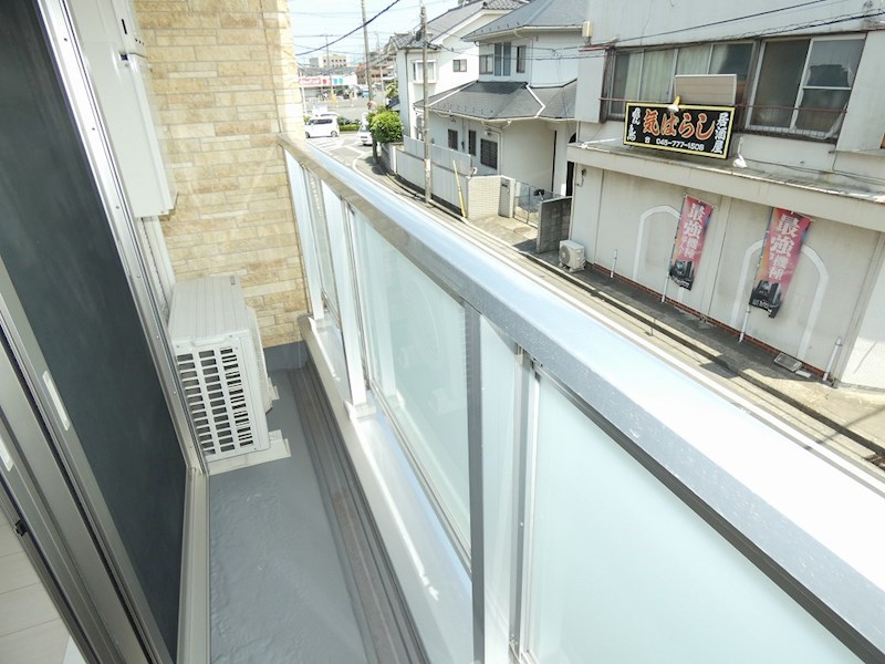 バルコニー　同物件別部屋参考写真