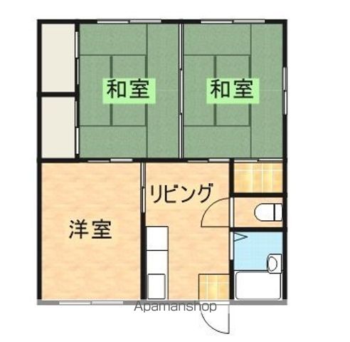 ともハイツの間取り写真